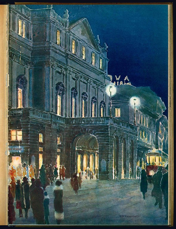 Milano e la certosa di Pavia. Con 11 acquerelli originali …