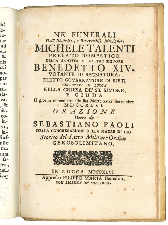 Miscellany volume containing 8 publications. 198x130 mm. Bound in contemporary …