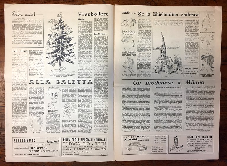 Mô che ghègna! (Un mese a Modena). Anno I^ - …