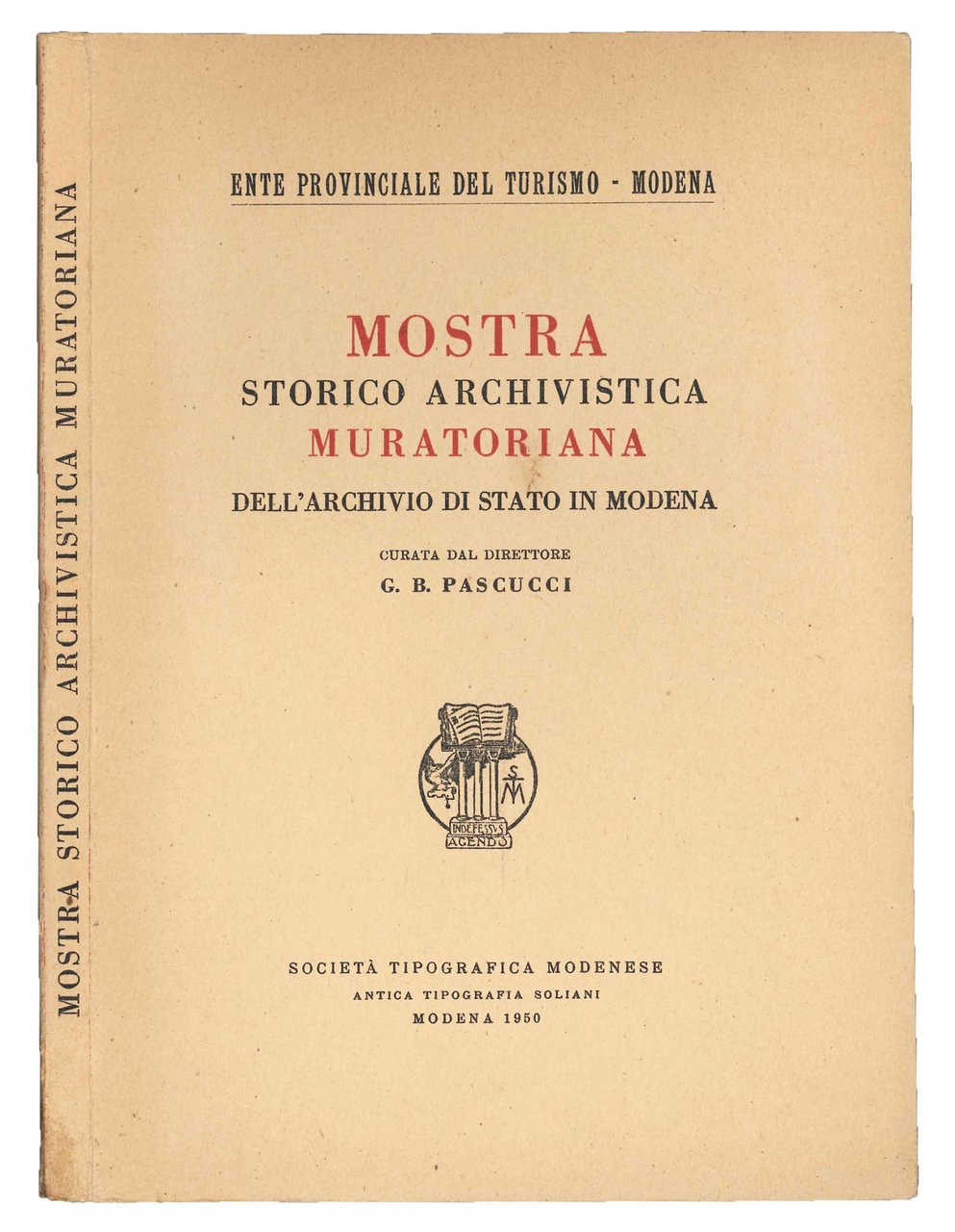 Mostra storico archivistica muratoriana dell'Archivio di Stato di Modena. | Immagine principale