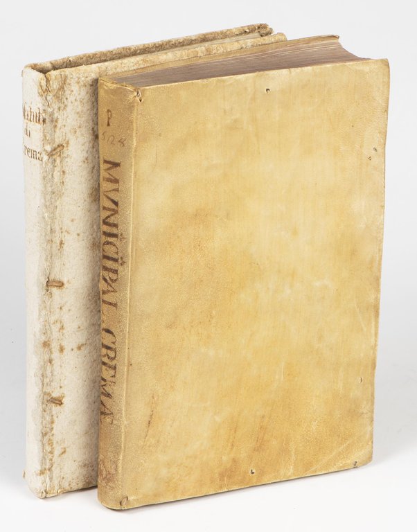 Municipalia Cremae. First colophon (l. S9r): Venice, Aurelio Pinzi, 1536. …