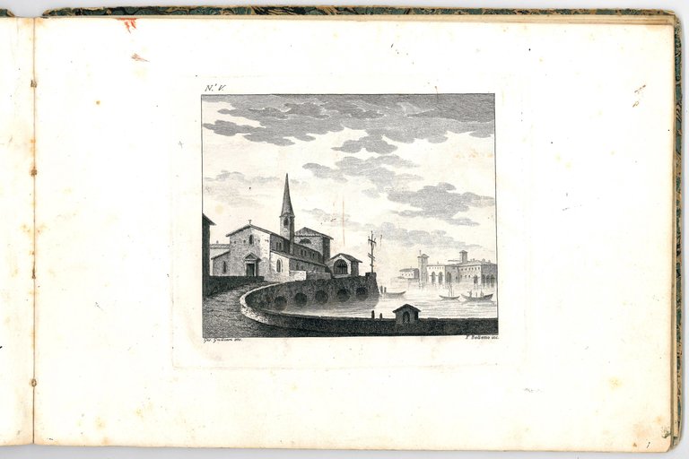 N. XII paesi inv. dal. Sig. Gasp. Galliari l'anno 1809