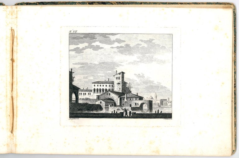 N. XII paesi inv. dal. Sig. Gasp. Galliari l'anno 1809