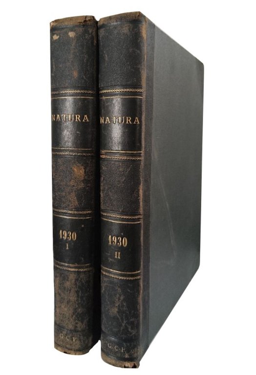 Natura: rivista mensile illustrata. 4 Volumi: 1929 vol. I-II, 1930 …