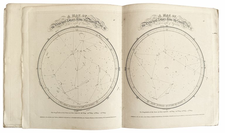 Norie's set of celestial maps for finding the principal stars … | Immagine Gallery 5