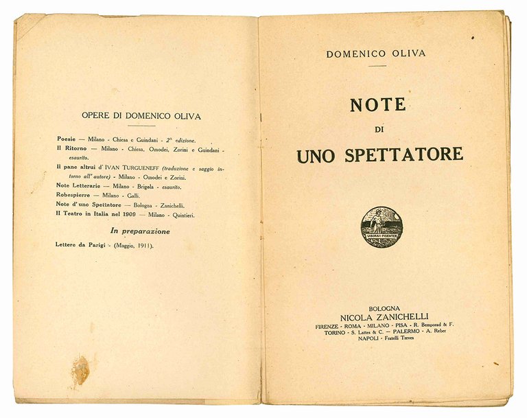 Note di uno spettatore.