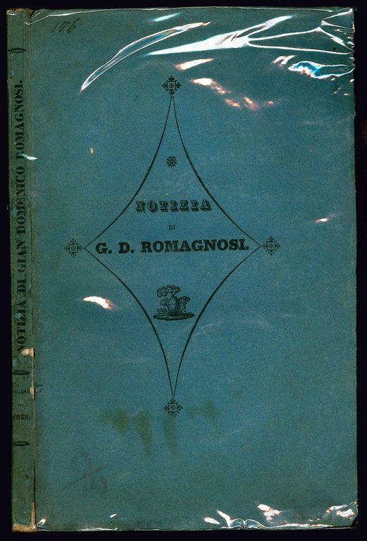 Notizia di G. D. Romagnosi stesa da Cesare Cantù.