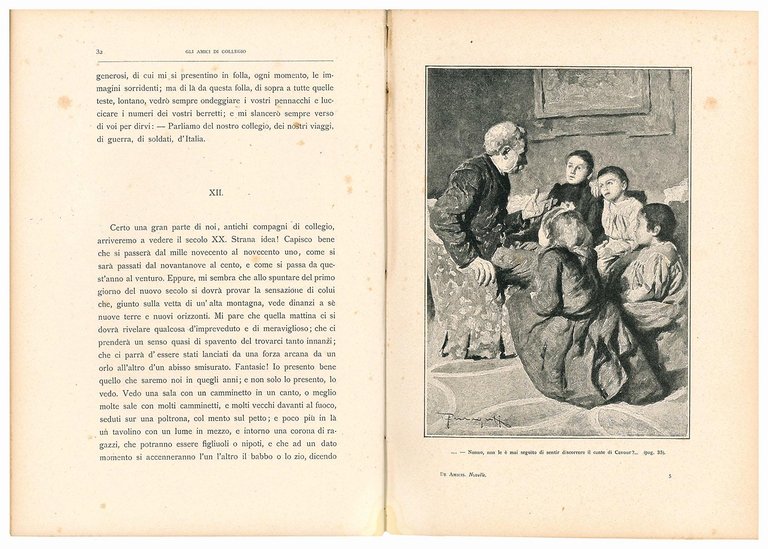 Novelle di Edmondo De Amicis; gli amici di collegio, Camilla, …