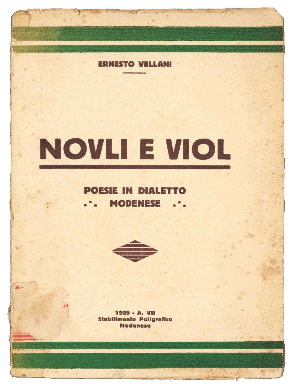 Novli e viol. Poesie in dialetto modenese. | Immagine principale
