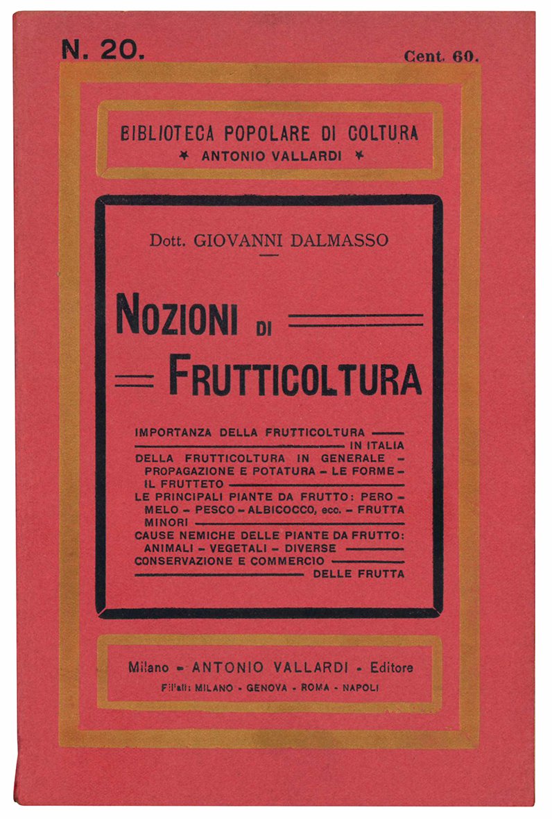 Nozioni di frutticoltura.