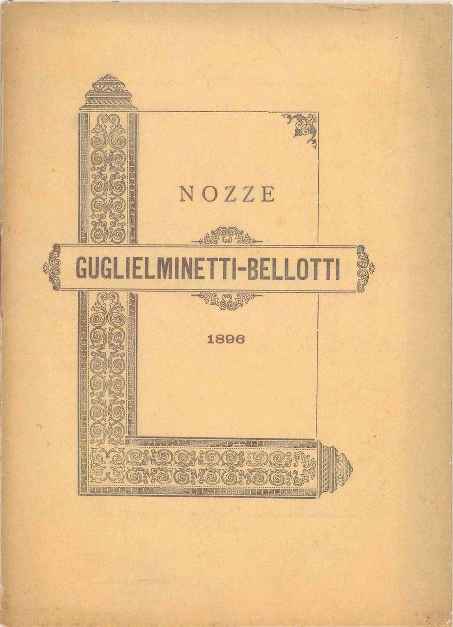 Nozze Guglielminetti- Bellotti. | Immagine principale