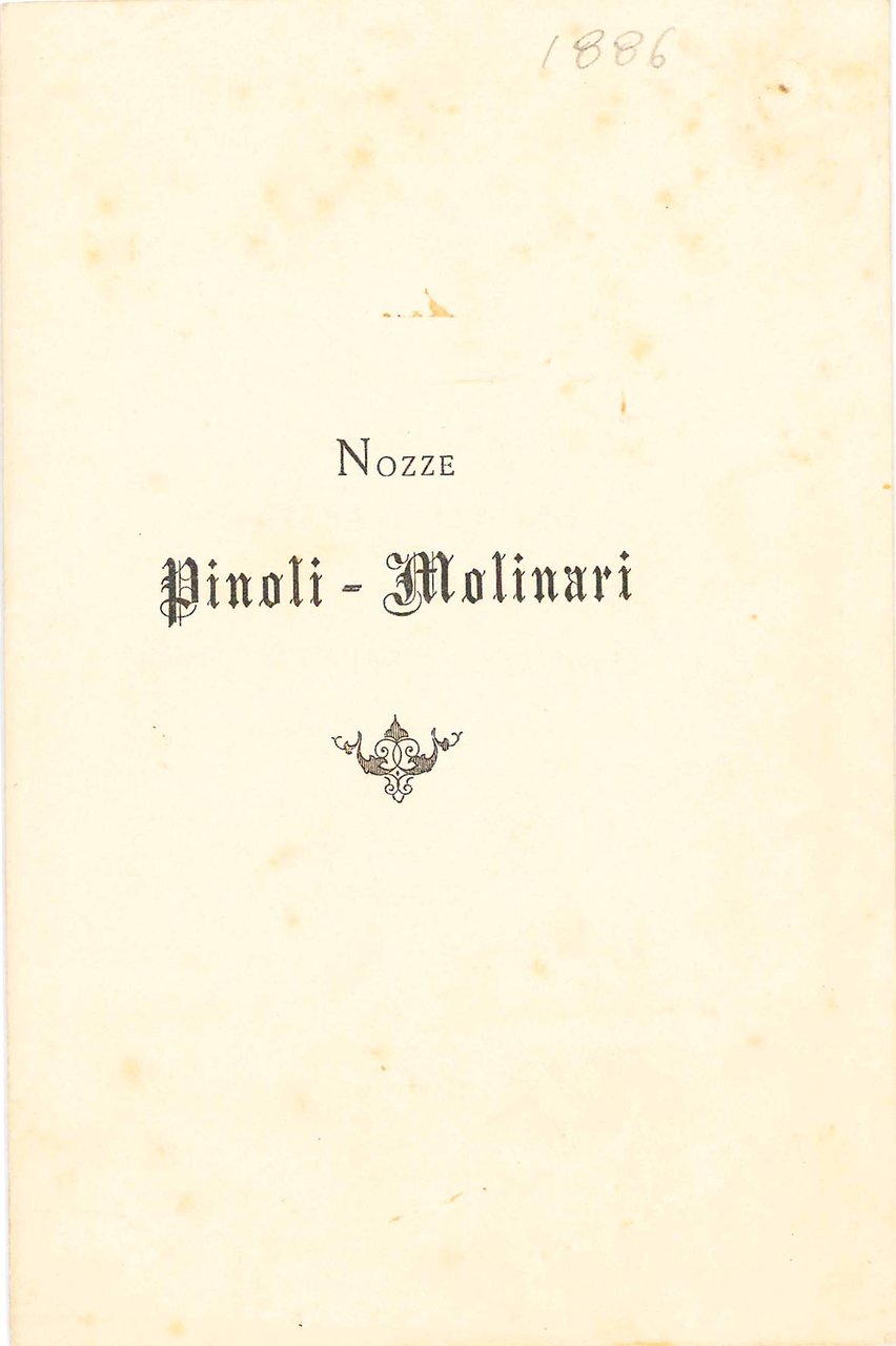 Nozze Pinoli - Molinari. | Immagine principale