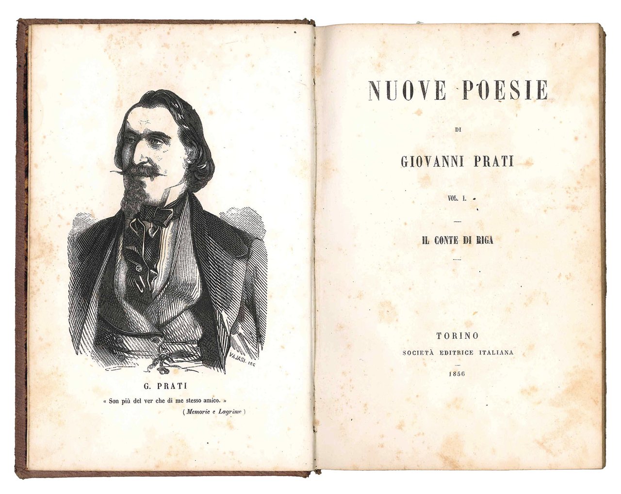 Nuove poesie di Giovanni Prati. Vol. I e II. | Immagine principale