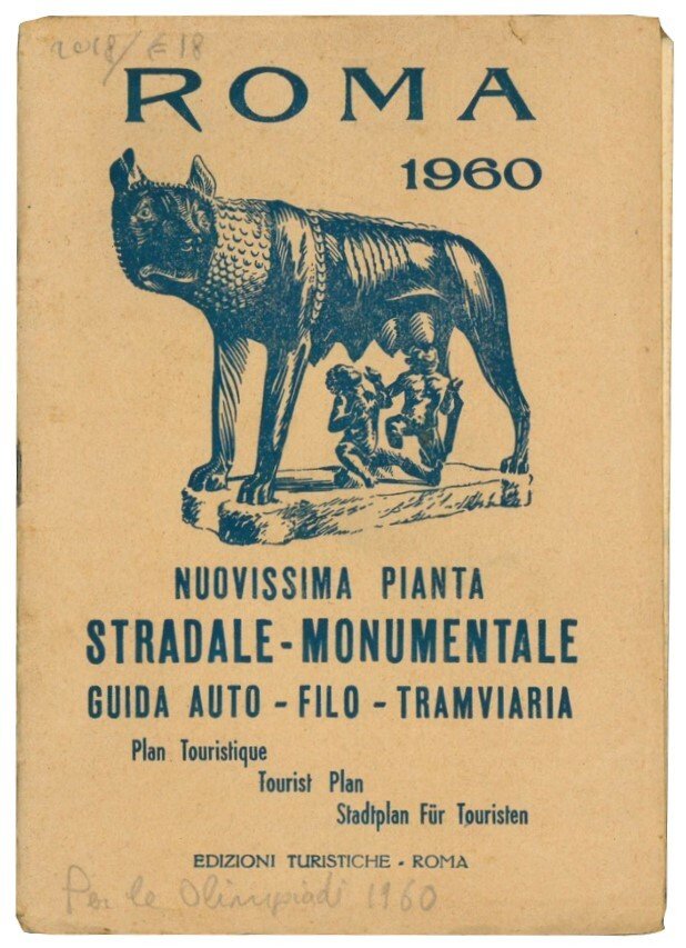 Nuovissima pianta stradale-monumentale. Guida auto-filo-tramviaria.