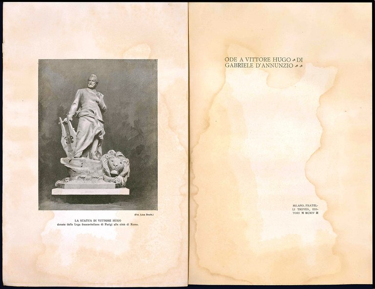 Ode a Vittore Hugo.