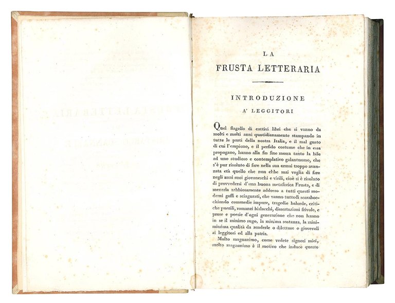 Opere di Giuseppe Baretti scritte in lingua italiana tomo primo …
