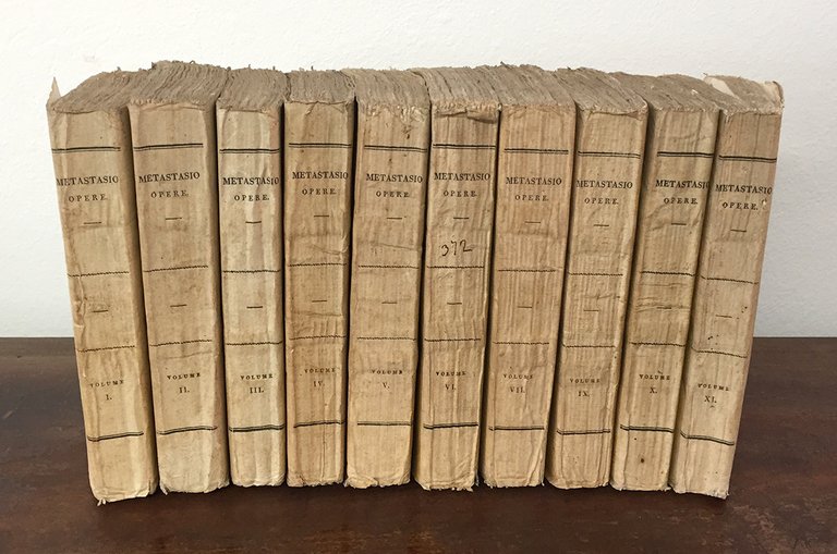 Opere di Pietro Metastasio. Volume primo (-decimosecondo).