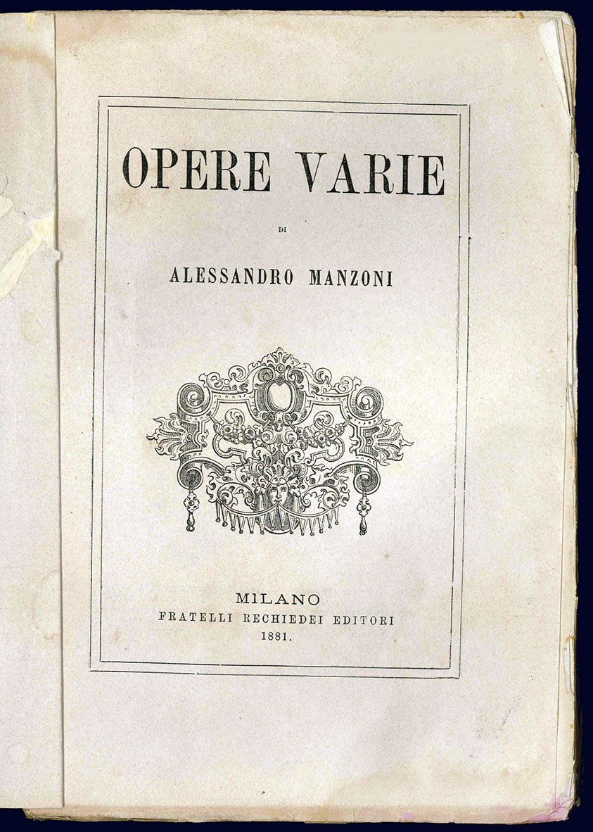 Opere varie.
