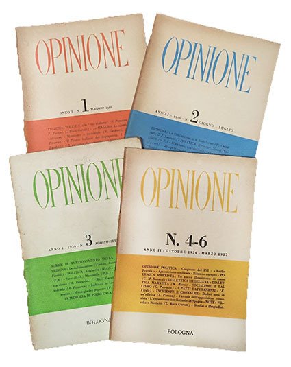 Opinione: bimestrale di politica e cultura. Lotto di 4 nr. … | Immagine Gallery 2