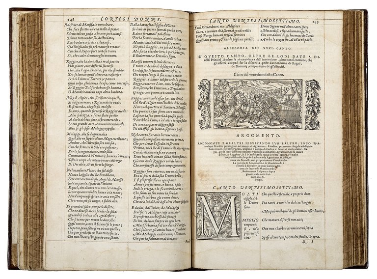 Orlando furioso [...], ornato di varie figure, con cinque canti …