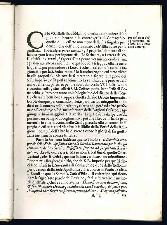 Osservazioni sopra una lettera intitolata Il Dominio temporale della Sede …