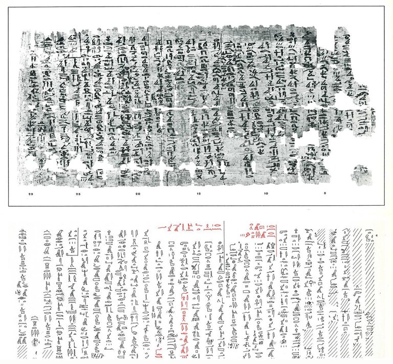 Papiro ieratico n. 54003. Estratti magici e rituali del Primo …