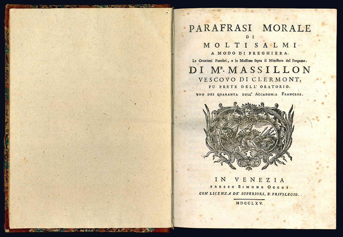 Parafrasi morale di molti salmi a modo di preghiera. Le …