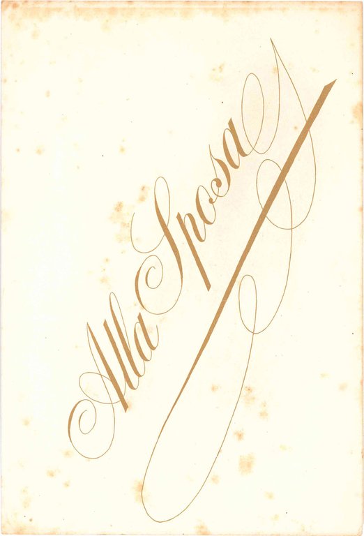 Per le auspicatissime nozze Sandrini - Lazzaroni. | Immagine Gallery 2