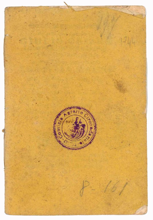 Per le Felicissime Nozze del nobil Uomo Signor Conte Giulio …