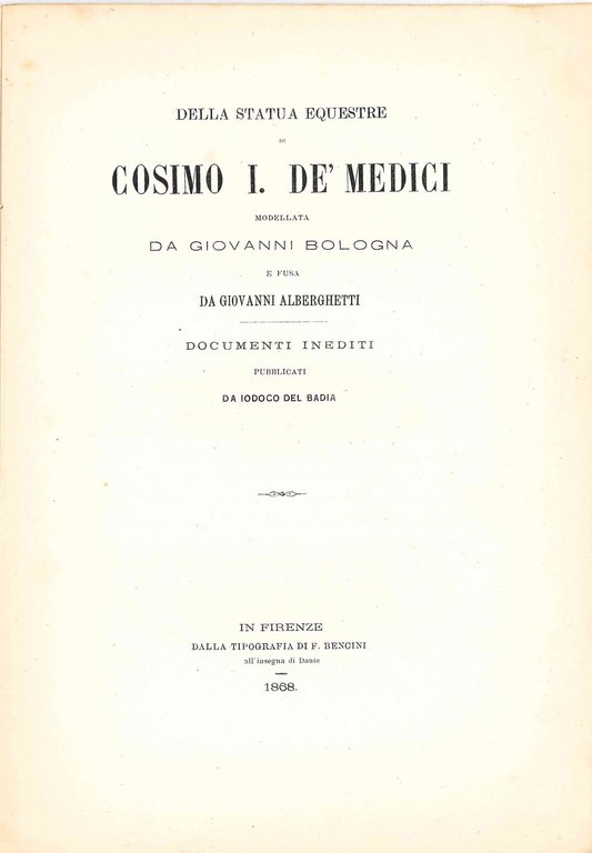 Per le nozze Bellini delle Stelle e Magnani. Della Statua … | Immagine Gallery 2