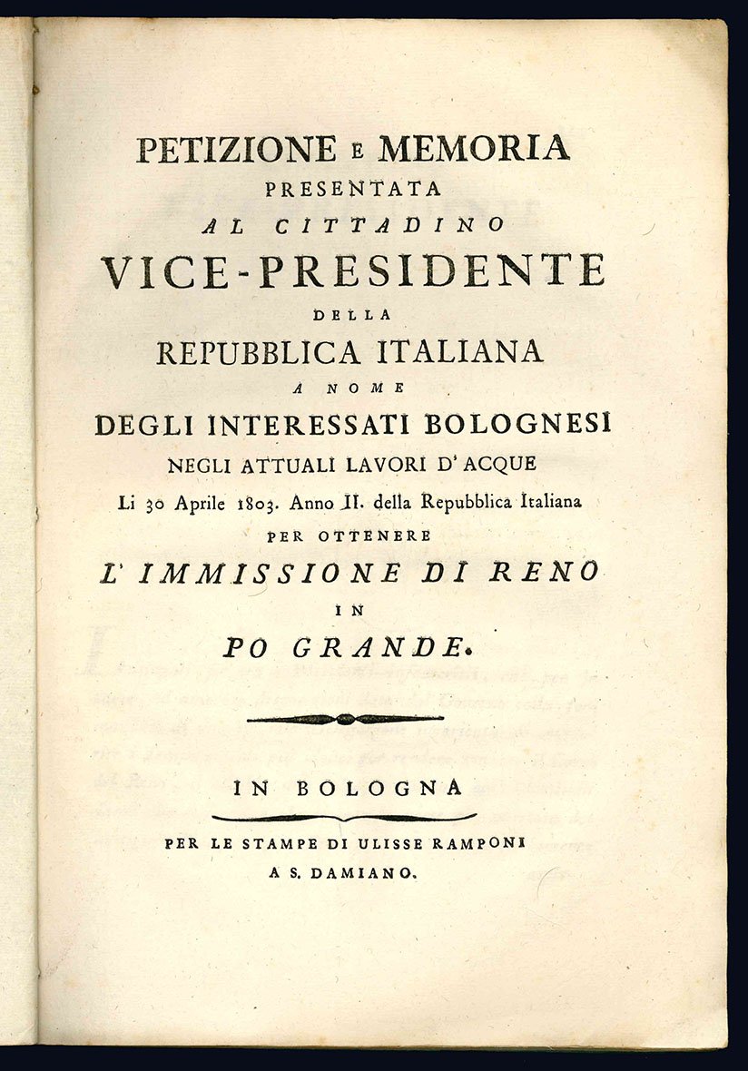 Petizione e memoria presentata al cittadino vice-presidente della Repubblica italiana …