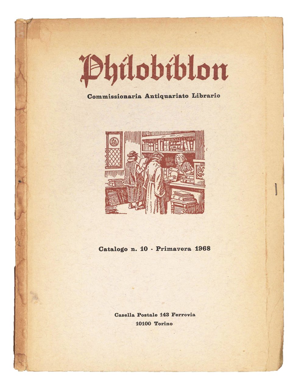 Philobiblon. Commissionaria Antiquariato Librario. | Immagine principale