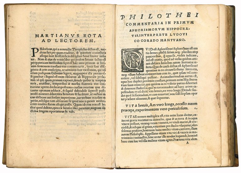 Philothei medici praestantissimi Commentaria in aphorismos Hippocratis. Nunc primum e …