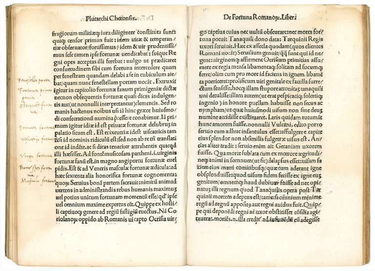 Plutarchi. De tranquillitate & securitate animi. Lib. I. De fortuna …