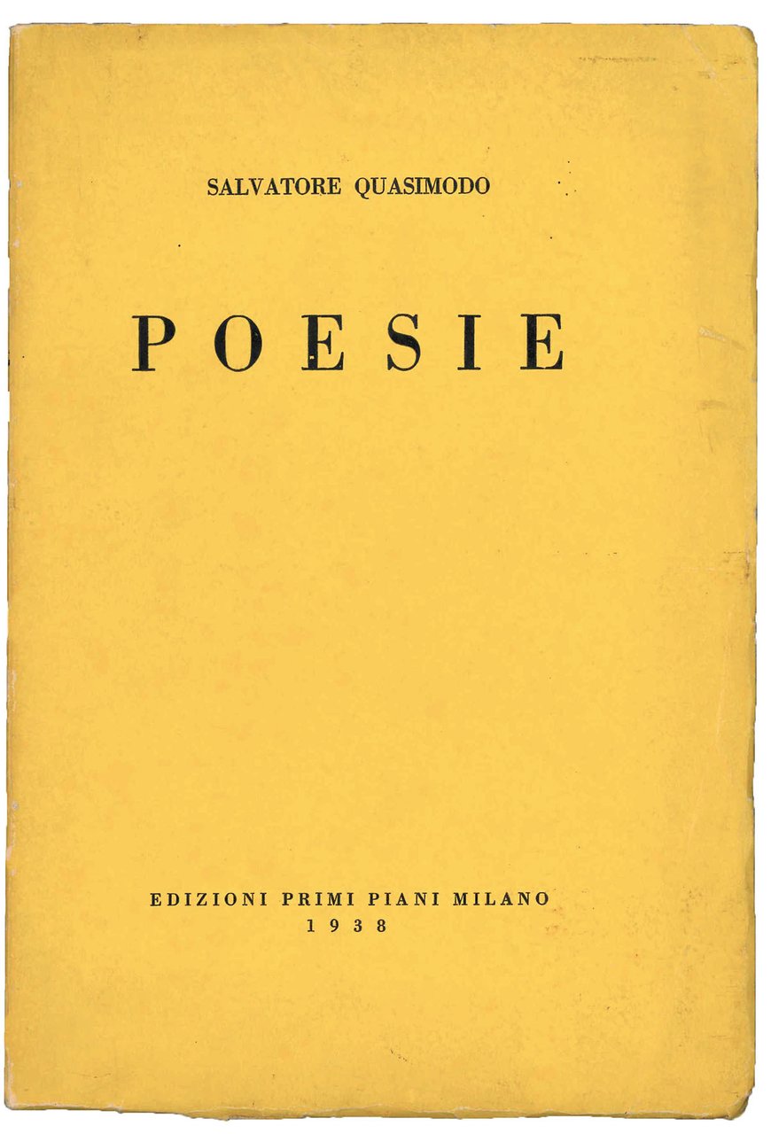 Poesie. Con un saggio di Oreste Macrì sulla poetica della …