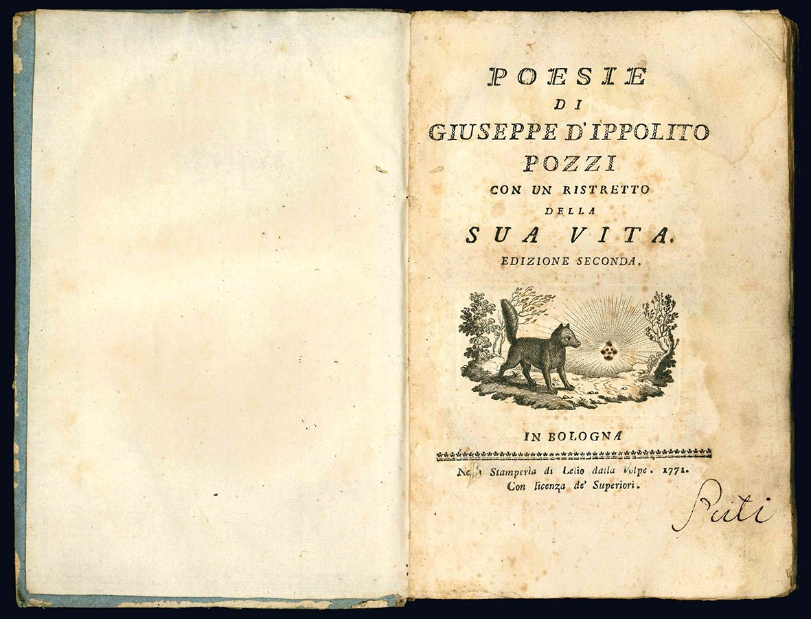 Poesie di Giuseppe d'Ippolito con un ritratto della sua vita. …