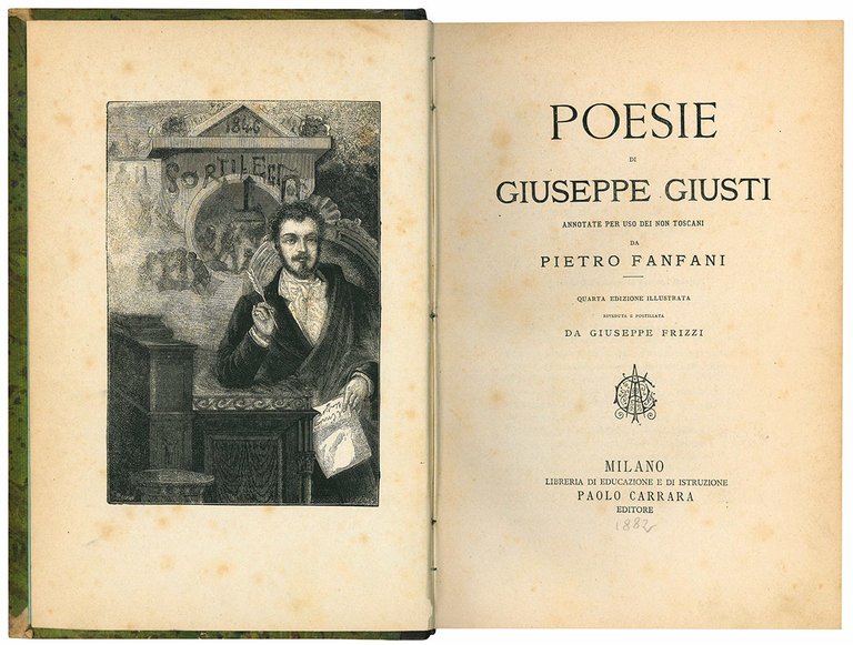 Poesie di Giuseppe Giusti annotate per uso dei non toscani …