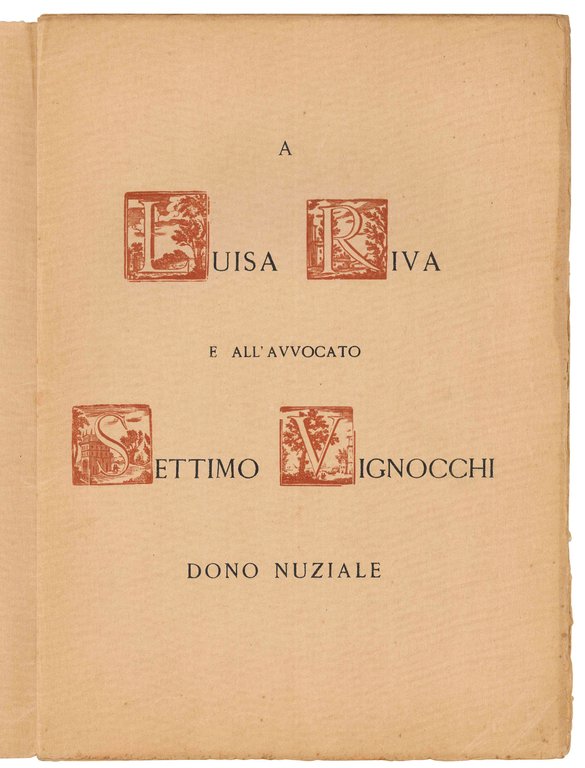 Poesis vita. A Luisa Riva e all'avvocato Settimo Vignocchi. Dono … | Immagine Gallery 2
