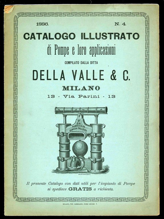 Pompe meccaniche. Cataloghi.