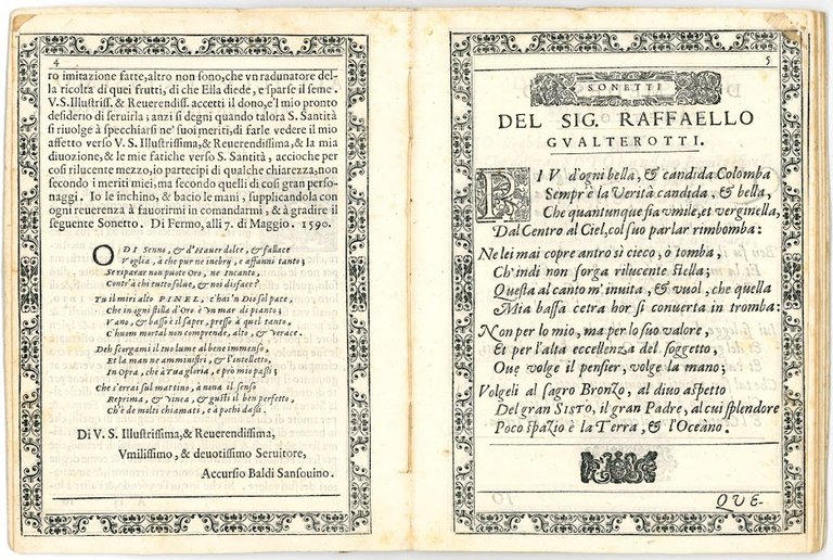 Prima parte delle rime toscane, et de' versi latini da …