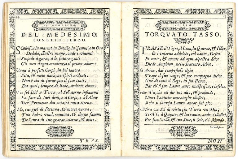 Prima parte delle rime toscane, et de' versi latini da …