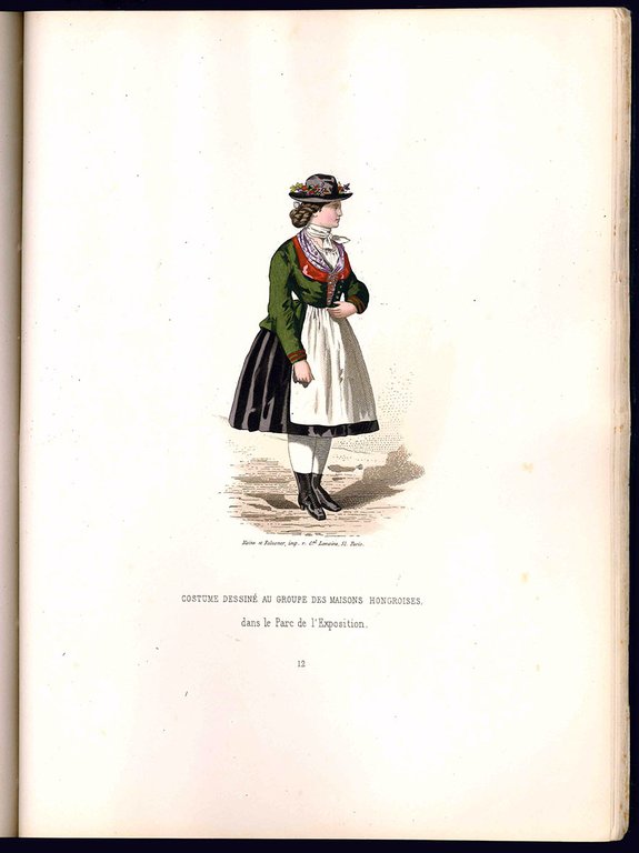 Prime du Journal Les Modes Parisiennes. Souvenir de l'Exposition Universelle …