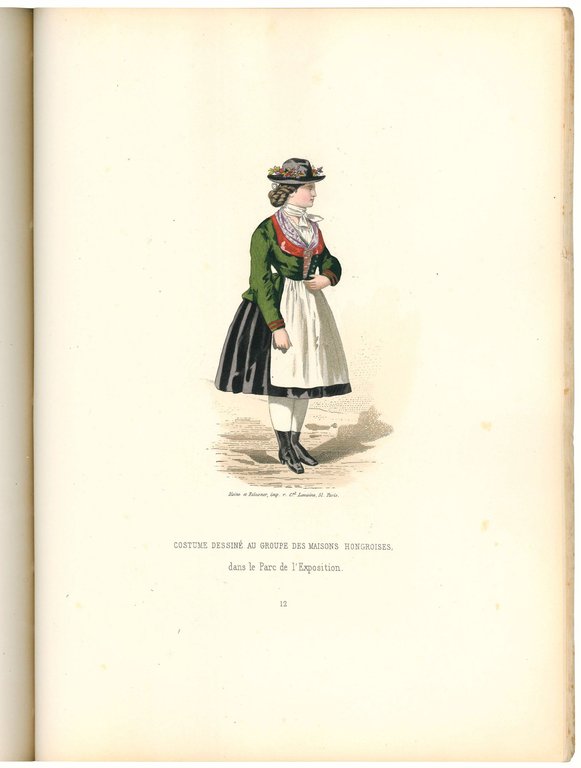 Prime du Journal Les Modes Parisiennes. Souvenir de l'Exposition Universelle …