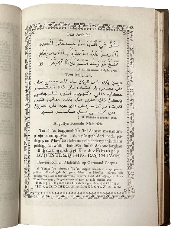 Proef van Letteren, welke gegooten worden in de Nieuwe Haerlemsche …