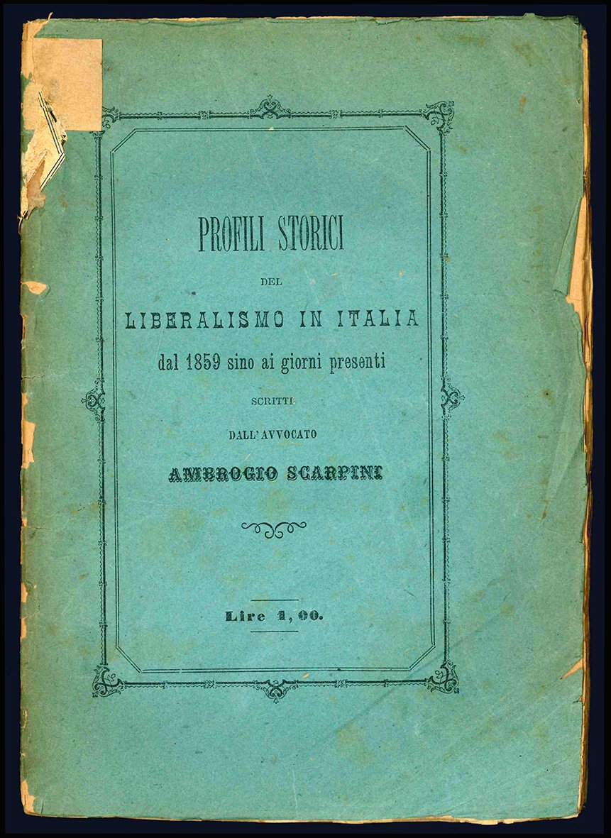 Profili storici del liberalismo in Italia dal 1859 sino ai …
