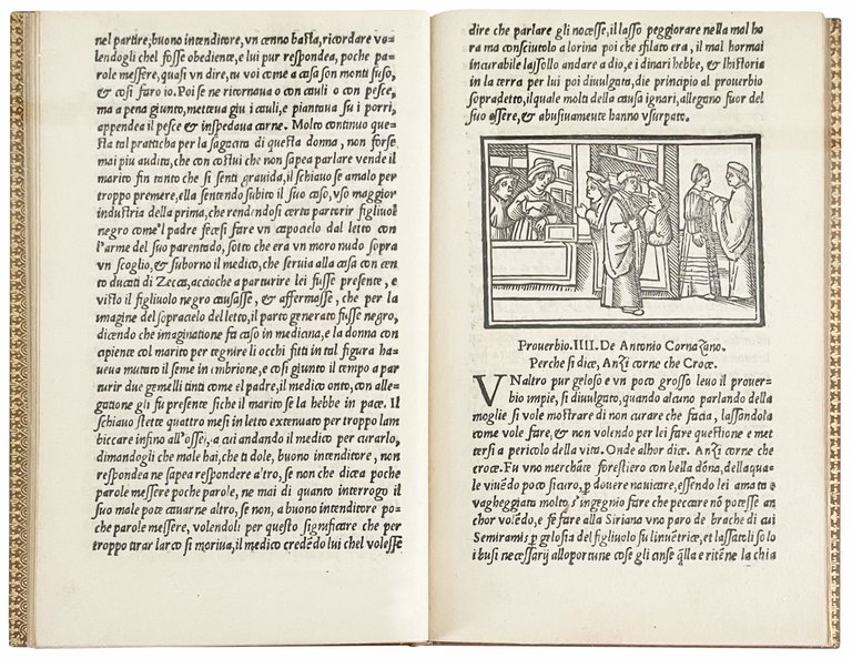 Proverbi di M. Antonio Cornazano in Facetie: ristampati di nuovo: …