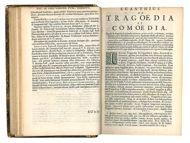 Publii Terentii Carthaginiensis Afri, Comoediae sex, post optimas editiones emendatae. …