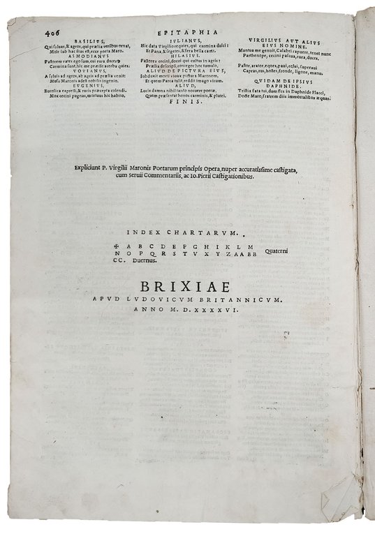 Publii Virgilii Maronis Opera, cum Servii commentariis, exactiori cura suae …