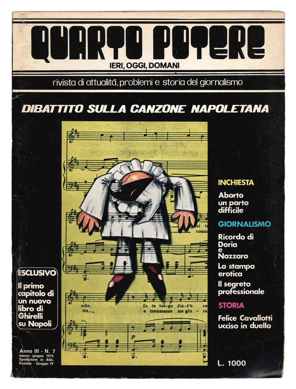 Quarto potere. Rivista trimestrale di problemi e di storia del … | Immagine principale