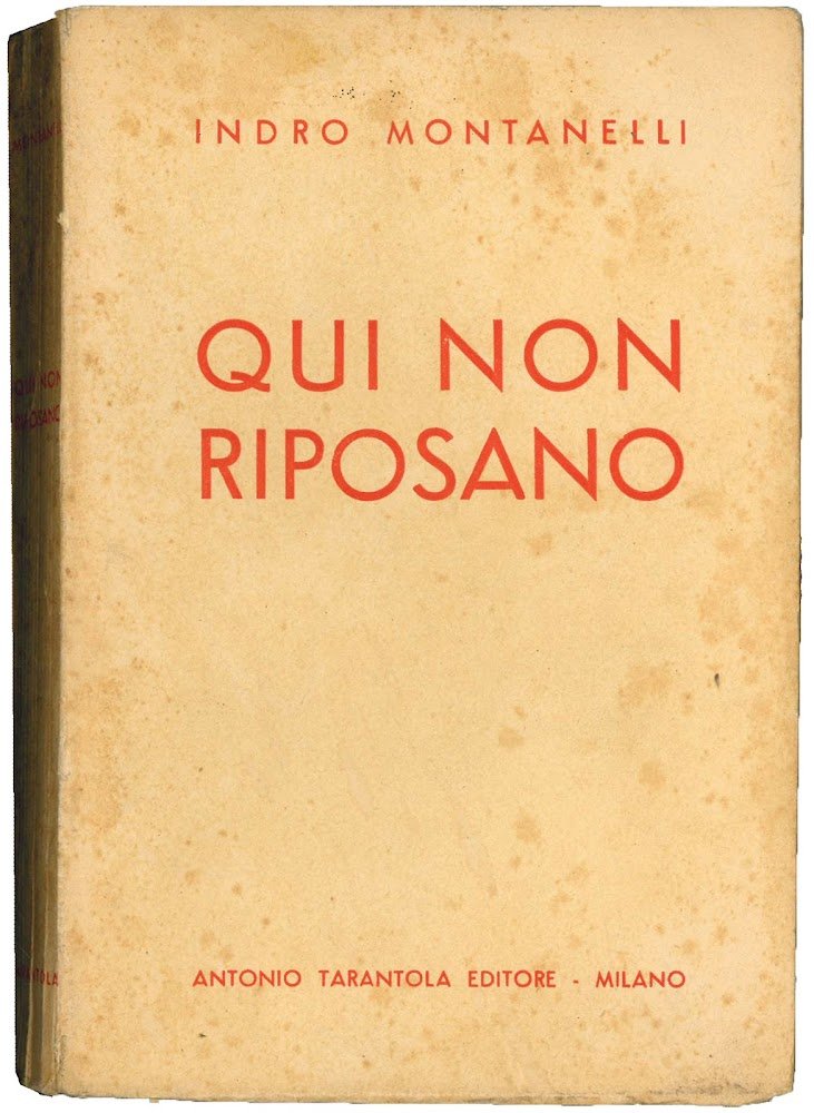 Qui non riposano. Una tragedia italiana